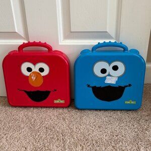 Sesame Street Elmo and Cookie Monster Lunch Boxes